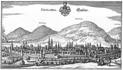Goslar by Matthaus Merian